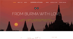Desktop Screenshot of burmesekitchen.com