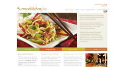 Desktop Screenshot of burmesekitchen.in